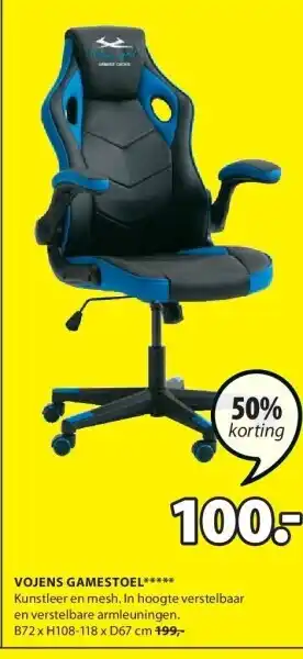 Jysk Vojens gamestoel aanbieding