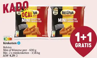Belviva Kroketten Mini of Winterse pret - 600 g