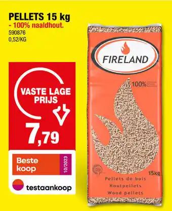 FIRELAND PELLETS - 100% naaldhout. 15kg