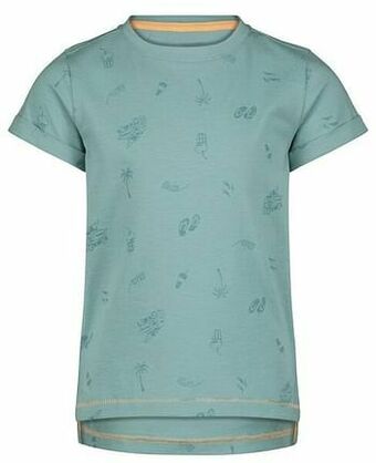 HEMA HEMA Kinder T-shirt Strand Zeeblauw (zeeblauw) aanbieding