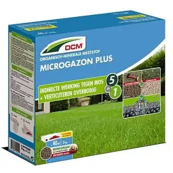 Brico Dcm meststof microgazon Plus 3kg aanbieding