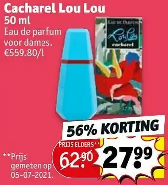 Cacharel lou lou eau de parfum voor dames