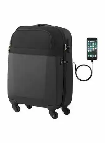 HEMA HEMA Koffer S Met Usb-plug aanbieding