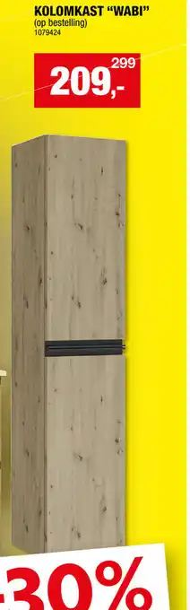 Hubo KOLOMKAST "WABI" aanbieding