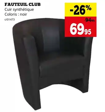 FAUTEUIL CLUB