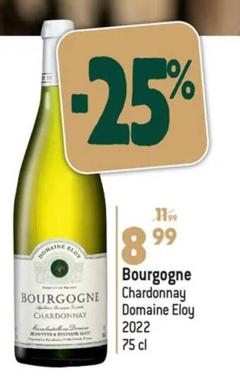 Match Bourgogne Chardonnay Domaine Eloy 2022 aanbieding