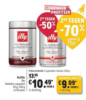 Delhaize Koffie Illy aanbieding