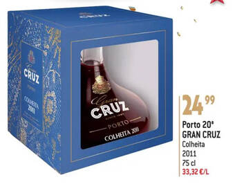 Match Porto 20⁰ GRAN CRUZ Colheita 2011 75cl aanbieding