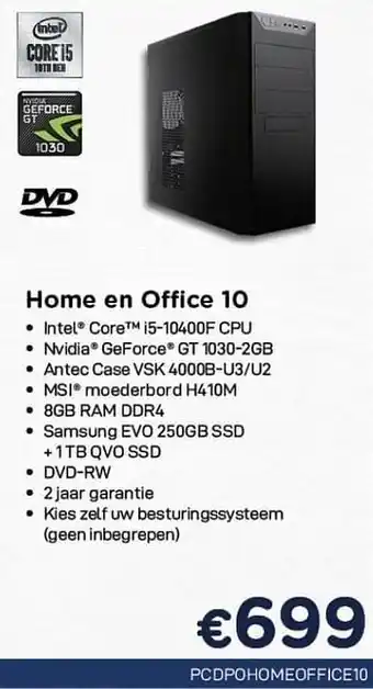 CompuDeals Pointer systems home en office 10 aanbieding