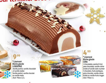 Match Bûche glacée CORA 1L aanbieding