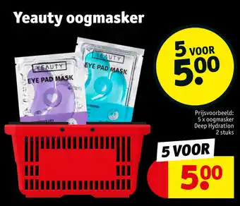 Kruidvat Yeauty oogmasker aanbieding