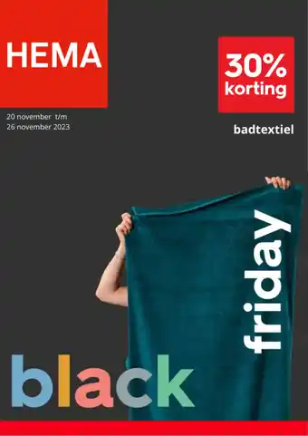 HEMA Badtextiel aanbieding