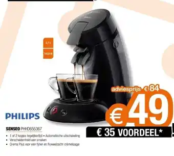 Expert Philips senseo phhd655367 aanbieding