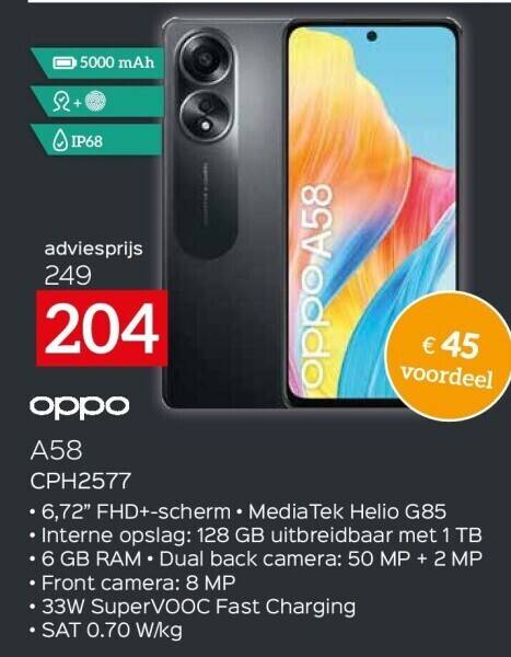 Selexion A58 cph2577 aanbieding