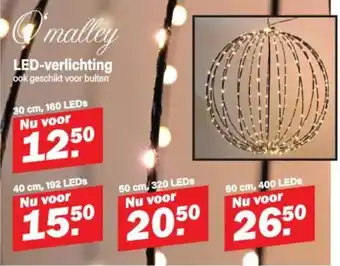 LED-verlichting 30 cm, 160 LEDS