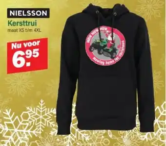 Van Cranenbroek NIELSSON Kersttrui maat XS t/m 4XL aanbieding