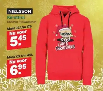 Van Cranenbroek NIELSSON Kersttrui kinderen/ volwassenen aanbieding
