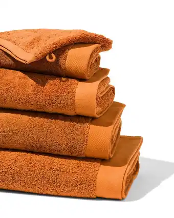 Hema handdoeken - hotel extra zacht bruin (bruin)