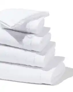 Hema handdoeken - hotel extra zacht wit (wit)