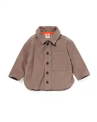 Hema baby overhemd rib corduroy bruin (bruin)