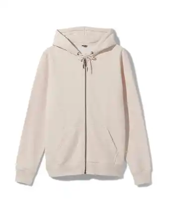 HEMA Hema herenvest met capuchon beige (beige) aanbieding