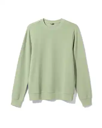 Hema heren trui pique groen (groen)