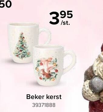 Euroshop Beker kerst aanbieding