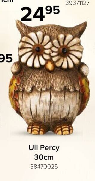 Euroshop Uil percy 30cm aanbieding