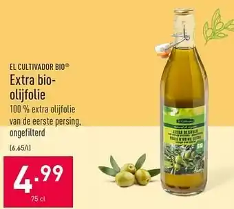 ALDI Extra bioolijfolie aanbieding