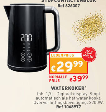 Trafic WATERKOKER* 1.7L aanbieding