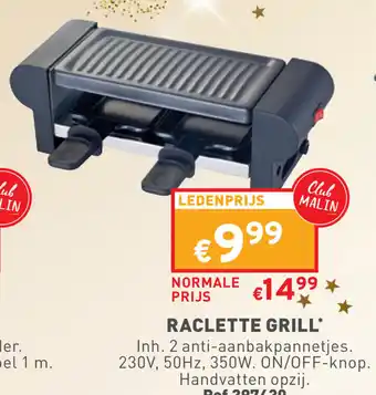 Trafic RACLETTE GRILL aanbieding