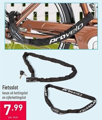ALDI Fietsslot aanbieding
