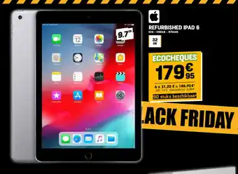Electro Depot Refurbished ipad 6 aanbieding