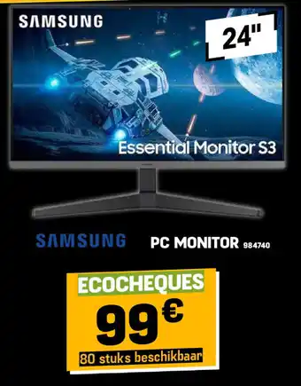 Electro Depot Samsung pc monitor aanbieding