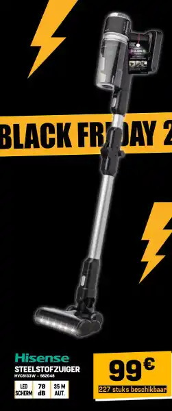 Electro Depot Steelstofzuiger aanbieding