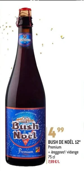 Match Bush de noël 12° aanbieding