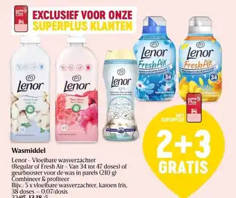 Delhaize Wasmiddel aanbieding