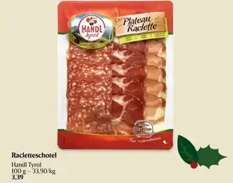 Delhaize Racletteschotel aanbieding