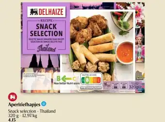 Delhaize Aperitiefhapjes aanbieding
