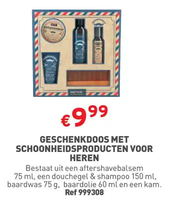 Trafic GESCHENKDOOS MET SCHOONHEIDSPRODUCTEN VOOR HEREN aanbieding
