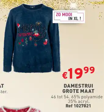 DAMESTRUI GROTE MAAT
