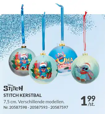 STITCH KERSTBAL