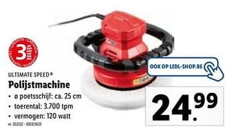 Ultimate speed polijstmachine