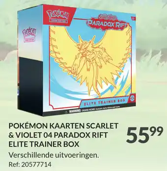 POKÉMON KAARTEN SCARLET & VIOLET 04 PARADOX RIFT ELITE TRAINER BOX