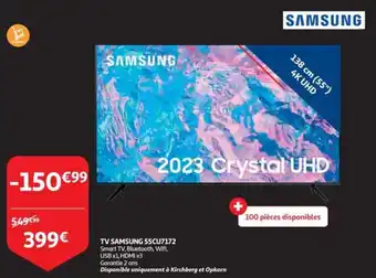 Auchan TV SAMSUNG 55CU7172 aanbieding
