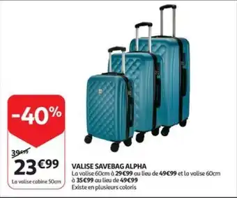 VALISE SAVEBAG ALPHA