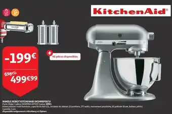BUNDLE ROBOT KITCHENAID 5KSM95PSECU