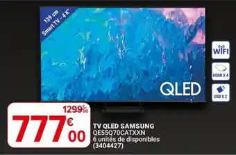 Cora TV QLED SAMSUNG aanbieding