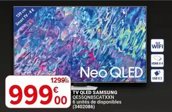Cora TV QLED SAMSUNG aanbieding
