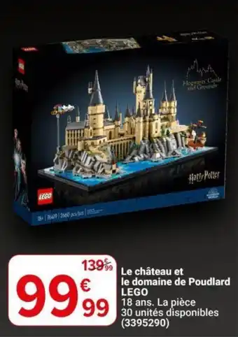 Le château et le domaine de Poudlard LEGO